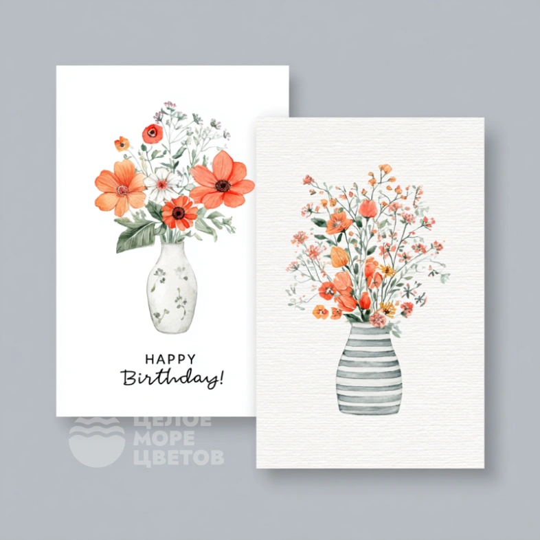 Открытка &laquo;С Днем Рождения&raquo;