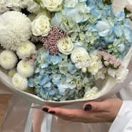 Букет голубая волна 2