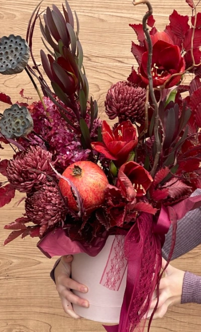 Композиция Гранатовый браслет