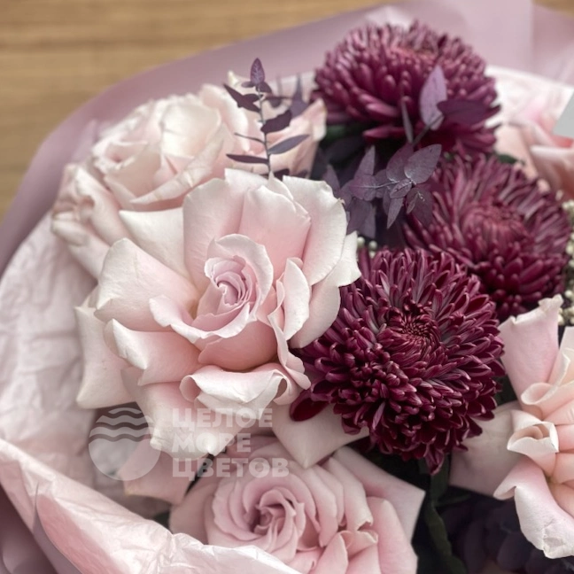 Букет ежевичный мусс