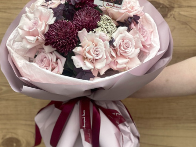 Букет ежевичный мусс