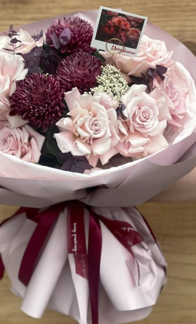 Букет ежевичный мусс