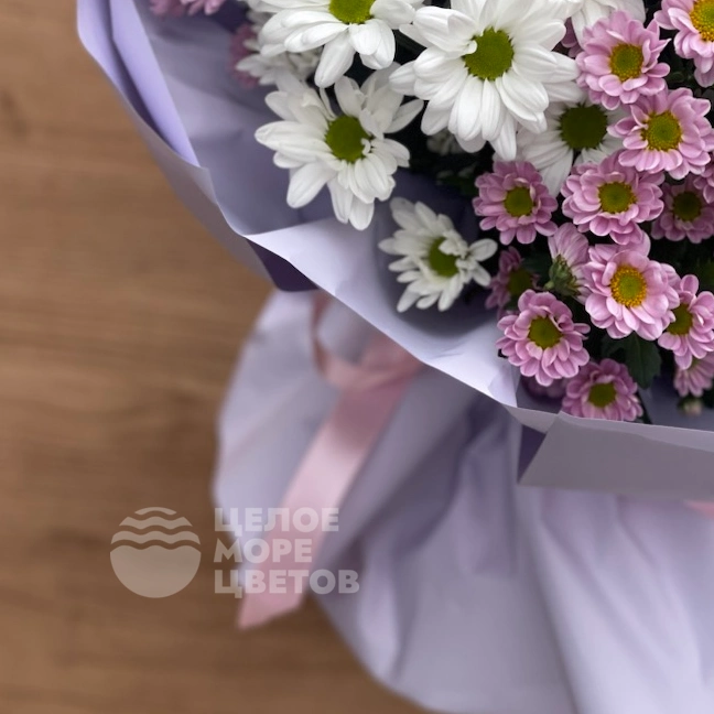 Букет милые ромашки