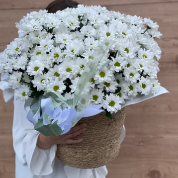 Корзина Ромашковый рай