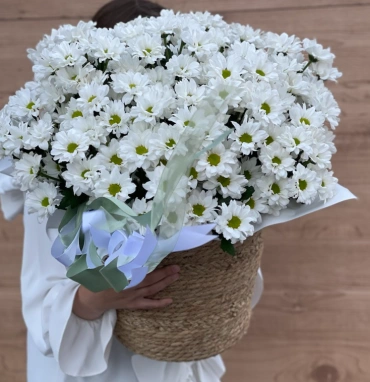 Корзина Ромашковый рай