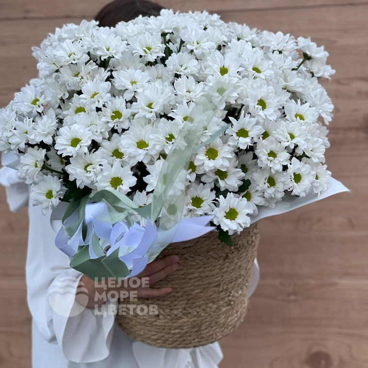 Корзина Ромашковый рай