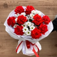 Букет клубника со сливками 1