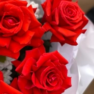 Букет клубника со сливками 3