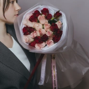 букет из роз 25 штдля любимой 0