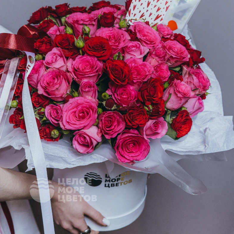 композиция из роз