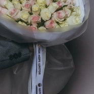 Букет &laquo;Нежные обьятия &raquo; из 51 кенийской розы 3