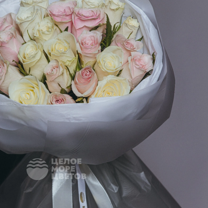 букет из кенийской розы 25шт