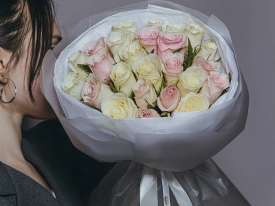 букет из кенийской розы 25шт