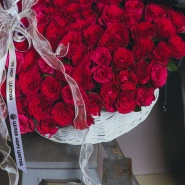 Корзина самой любимой 165роз 3