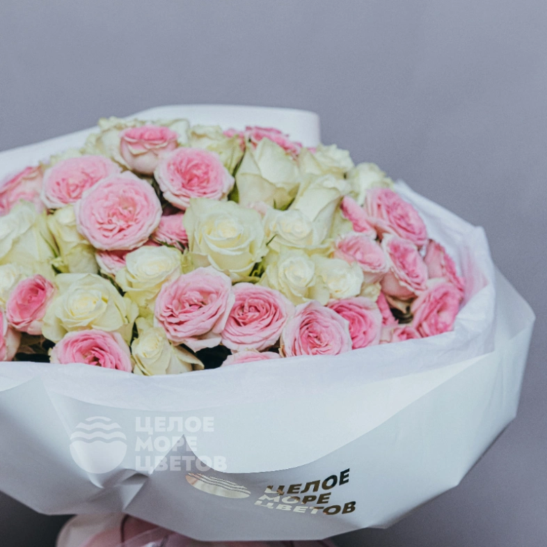 Букет из нежно розочек &laquo;Любаша&raquo;