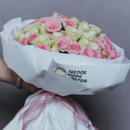 Букет из нежно розочек &laquo;Любаша&raquo; 3