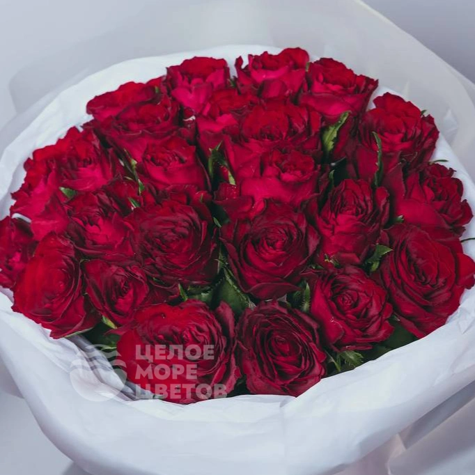 Букет красных роз &laquo;Для любимой&raquo; 