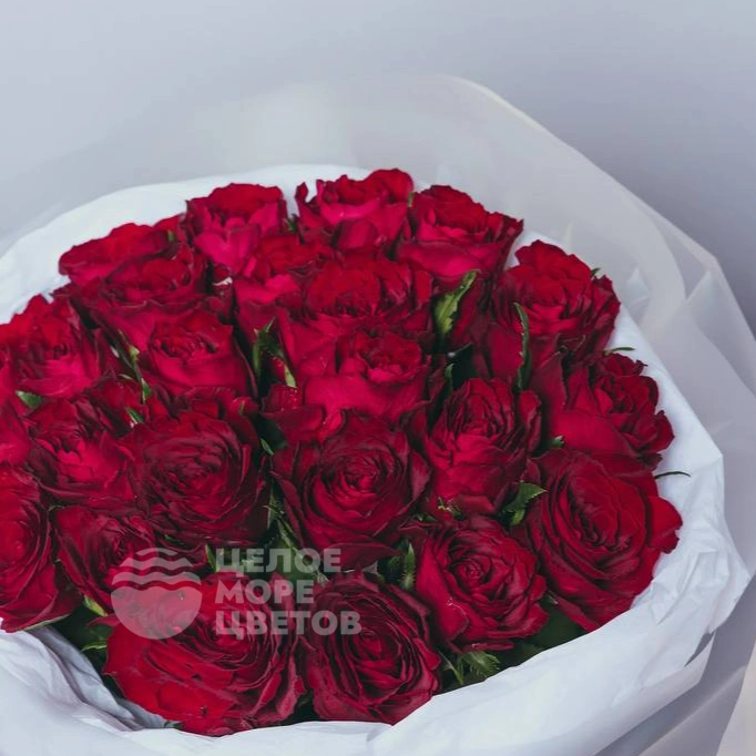 Букет красных роз &laquo;Для любимой&raquo; 