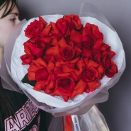 Букет из 9 французских роз Нина  0