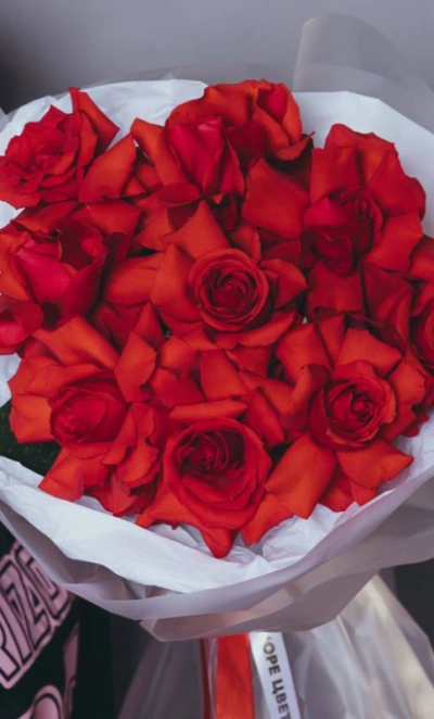 Букет из 9 французских роз Нина 