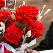 Композиция с французской розой  2