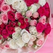 Букет из кустовых розочек  1