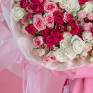 Букет из кустовых розочек  3