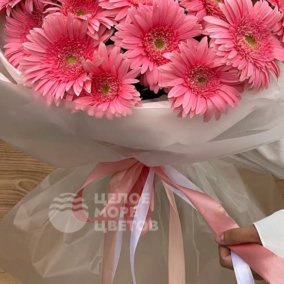 Букет из 21 герберы 
