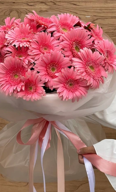 Букет из 21 герберы 