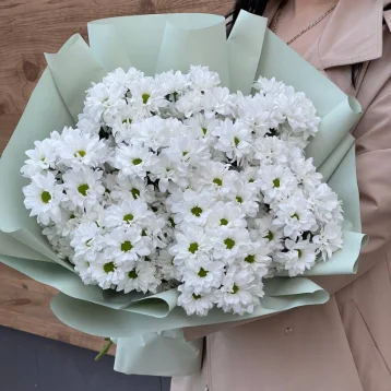 Букет из 9 веточек хризантем 