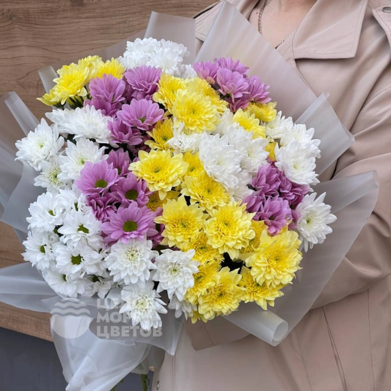 Букет из разноцветных 