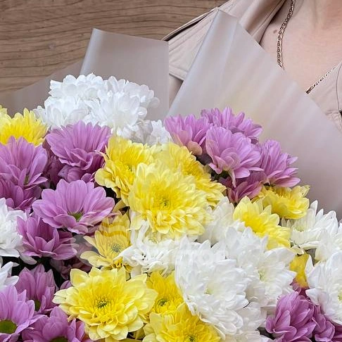 Букет из разноцветных 