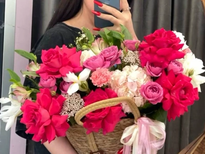 Корзина «Трепет любви»