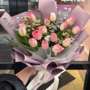 Букет с тюльпанами &laquo;Очарование&raquo; 0