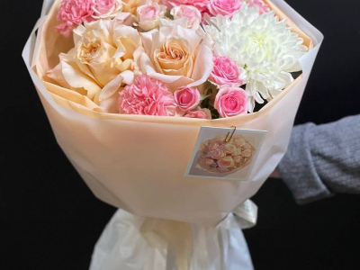 Букет «Песочный замок»