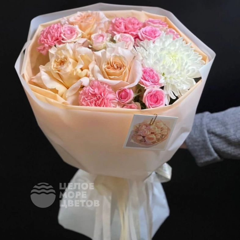 Букет &laquo;Песочный замок&raquo;