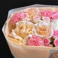 Букет &laquo;Песочный замок&raquo; 1