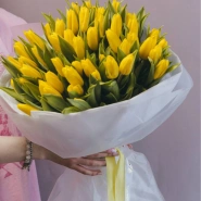 Букет из 51 тюльпана  0