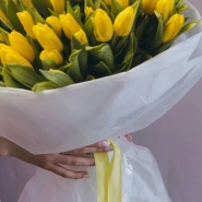 Букет из 51 тюльпана  3