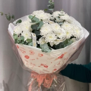 Букет из хризантем &laquo;Светлая искра&raquo; 0