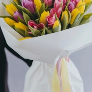 Букет из тюльпанов микс &laquo;Аромат любви&raquo; 3