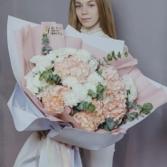 Букет-гигант &laquo;Аромат гортензий&raquo; 1