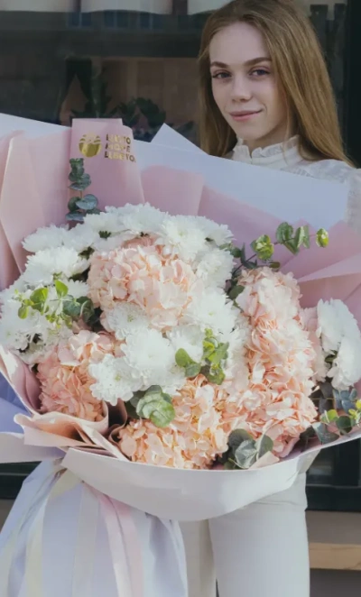 Букет-гигант «Аромат гортензий»