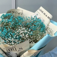 Букет-гигант из гипсофилы 2