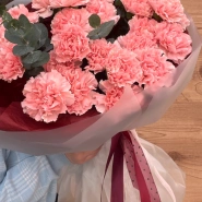 Букет &laquo;Розовое счастье&raquo; с диантусами 4