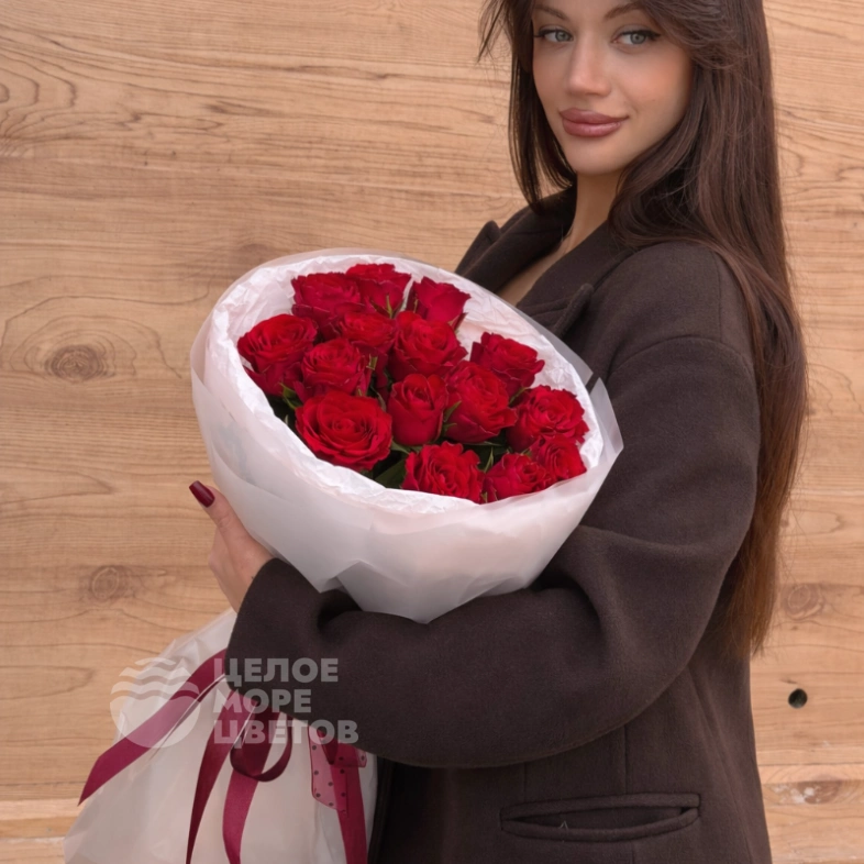 Букет из красных роз &laquo;Любимая&raquo;