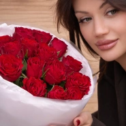 Букет из красных роз &laquo;Любимая&raquo; 1