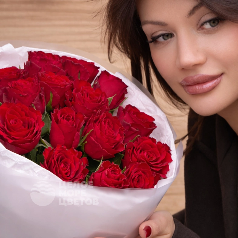 Букет из красных роз &laquo;Любимая&raquo;