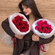 Букет из красных роз &laquo;Любимая&raquo; 2