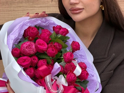 Букет «Ягодный акцент»